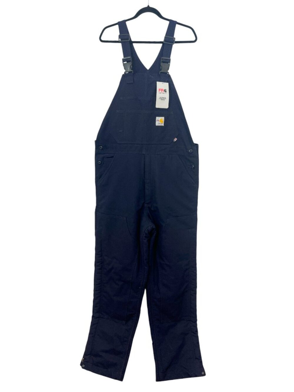 Carhartt FR Duck Insulated Bib Overall OR1626-FRM 34x32 New $299
